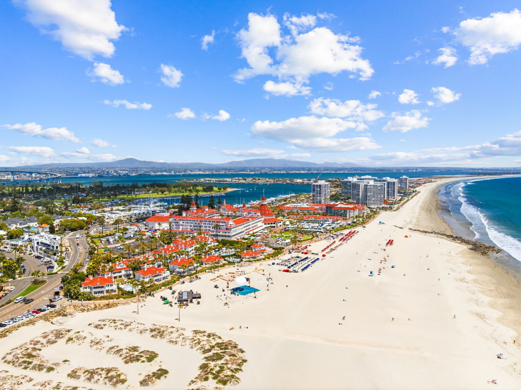 Coronado · Drone · Coronado Beach
