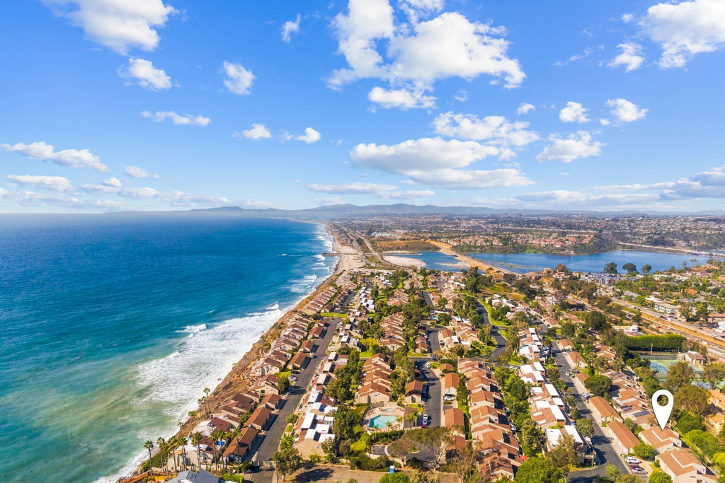 Encinitas · Drone · the coastline