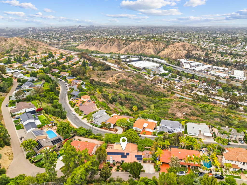 La Jolla · Drone · canyon views