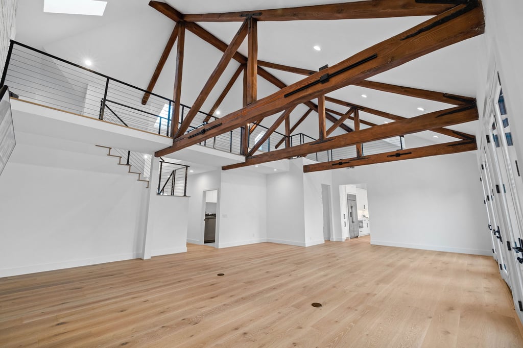 Rancho Santa Fe · Vaulted great room