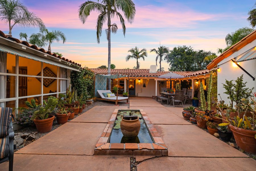 Spanish Courtyard Home